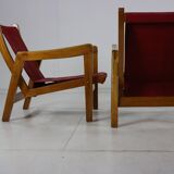 Set of two dutch design unique pair of armchairs by Hein Stolle