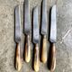 5 TD Paris horn and forged steel knives