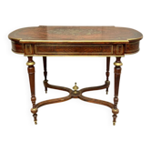 Napoleon III middle table with stretcher