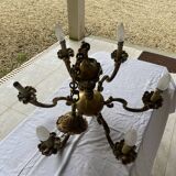 Bronze chandelier