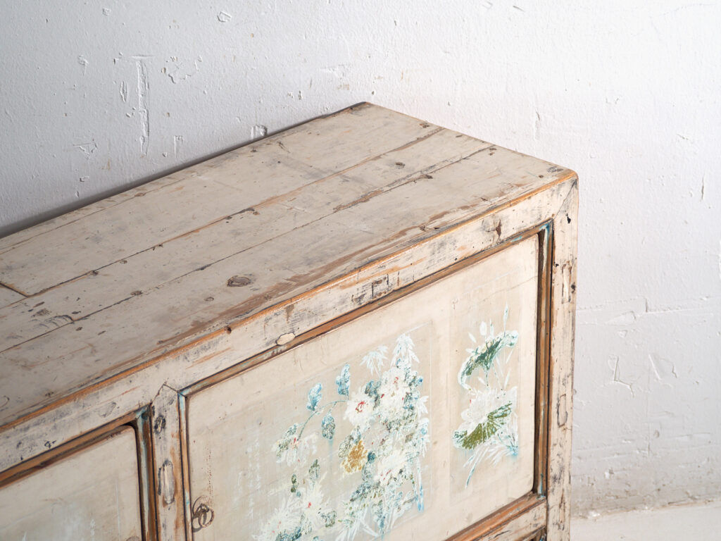 Antique pine wood buffet – China, circa 1930