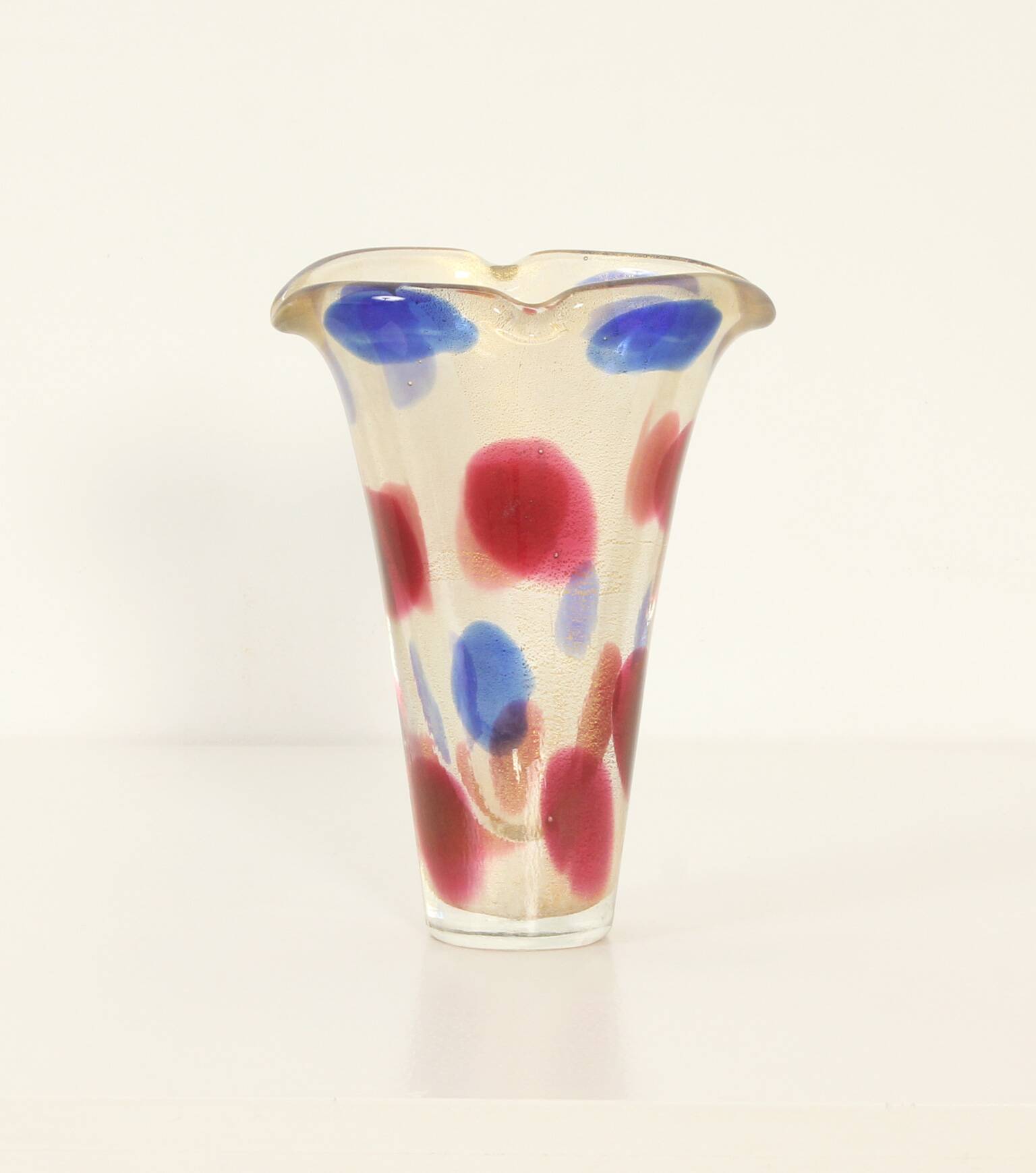 Vase by Fratelli Toso, Italy, 1950s.