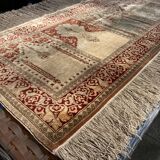 Istanbul Silk Carpet Signed