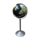 Globe terrestre sur pied