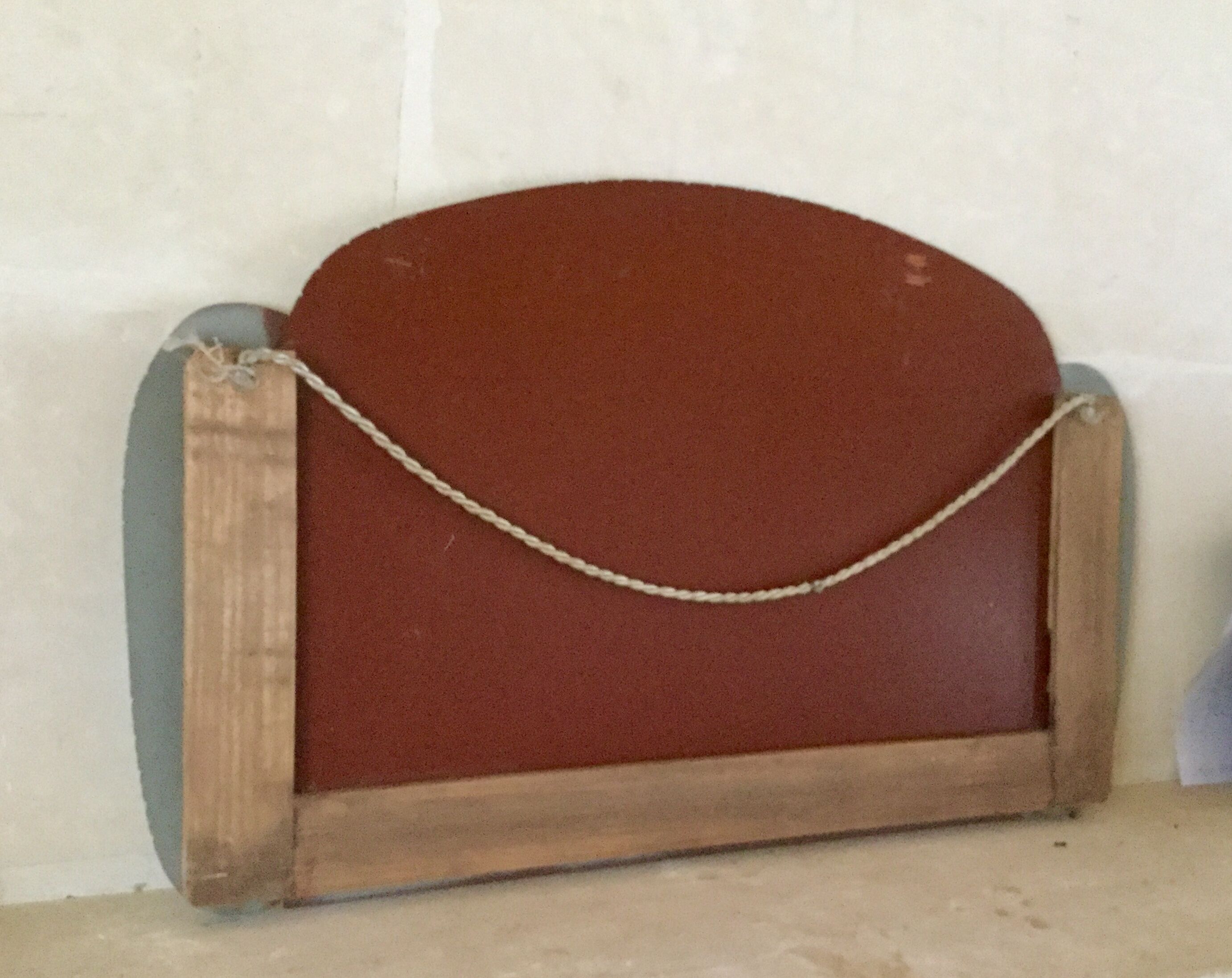 Former art deco mirror  63 x 39cm
