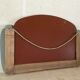 Miroir ancien art deco 63x39cm
