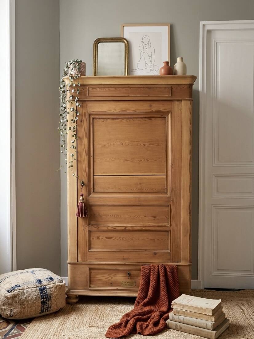 Small Parisian wardrobe "bonnetière"