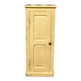 Small vintage beige wardrobe