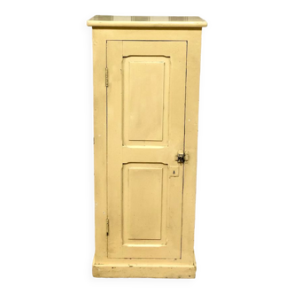 Small vintage beige wardrobe