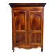 Antique solid walnut cabinet, Louis XV style