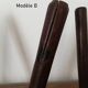 Tabouret en bois tripode