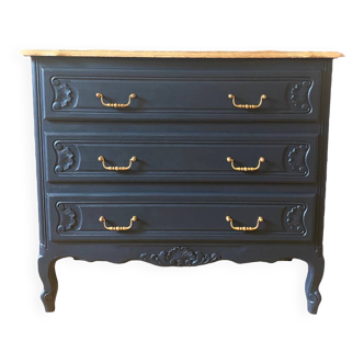 Renovated revamped chest of drawers