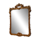 Large rectangular antique Louis XVI mirror for tabletop use.