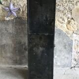Riveted cloakroom converted into storage cabinet - early twentieth century