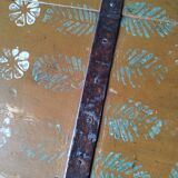 Coffre ancien bois peint