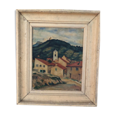 Tableau huile sur toile