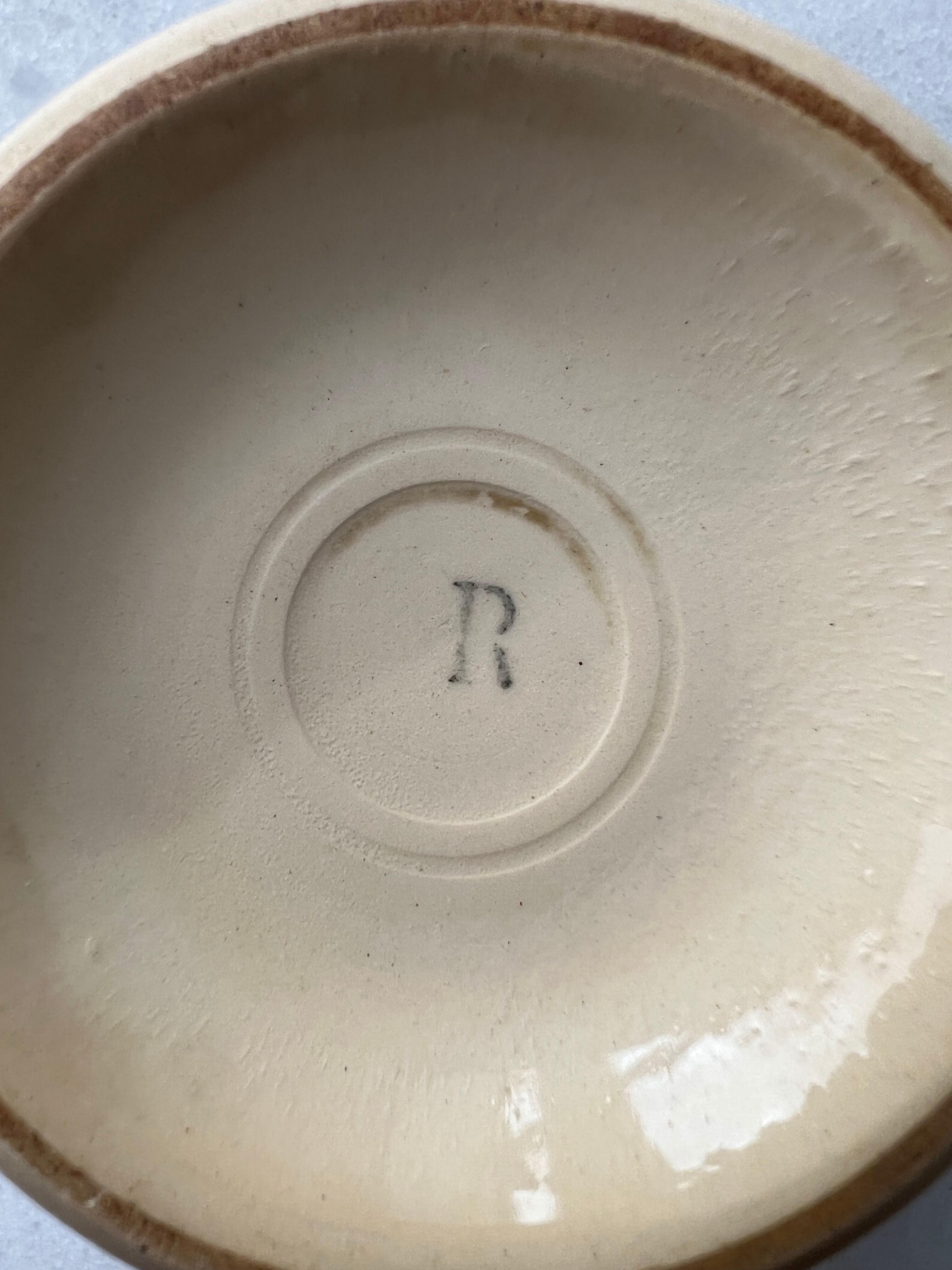 Earthenware bowl