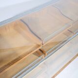 Teak Display Cabinet – Vintage Shop Display Counter from the 1950s
