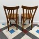 Pair of bistro chairs