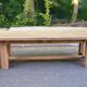 19th century solid oak farmhouse table 240cm
