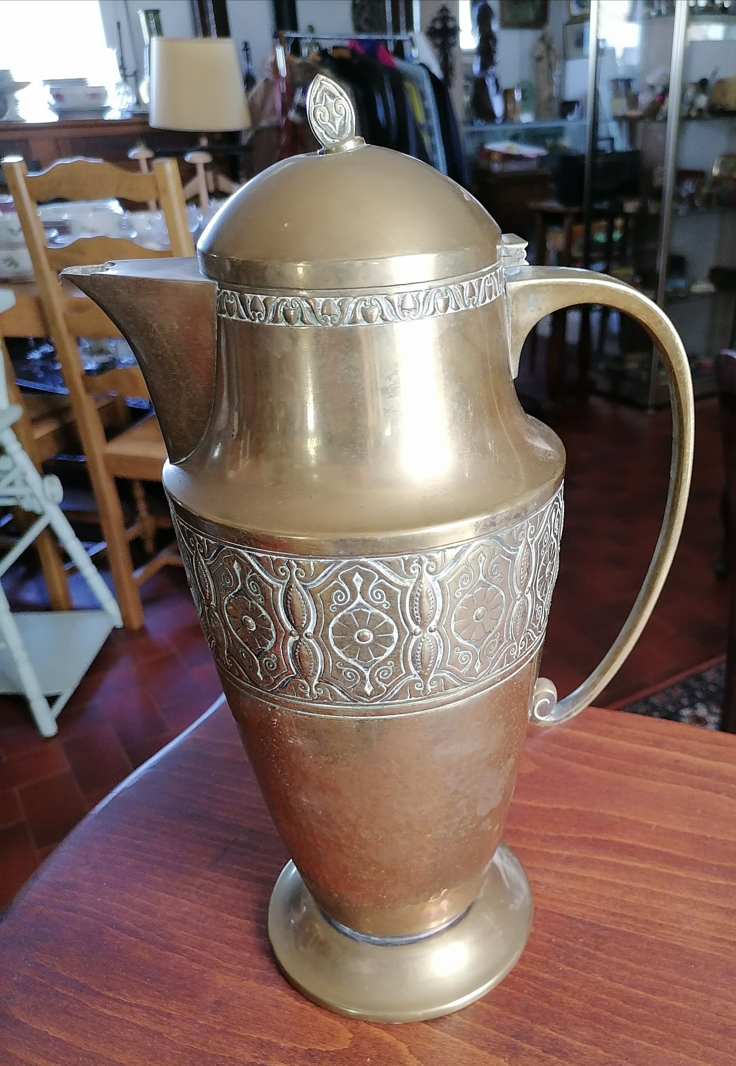 Aiguiere laiton art déco