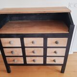 Apothecary cabinet with drawers