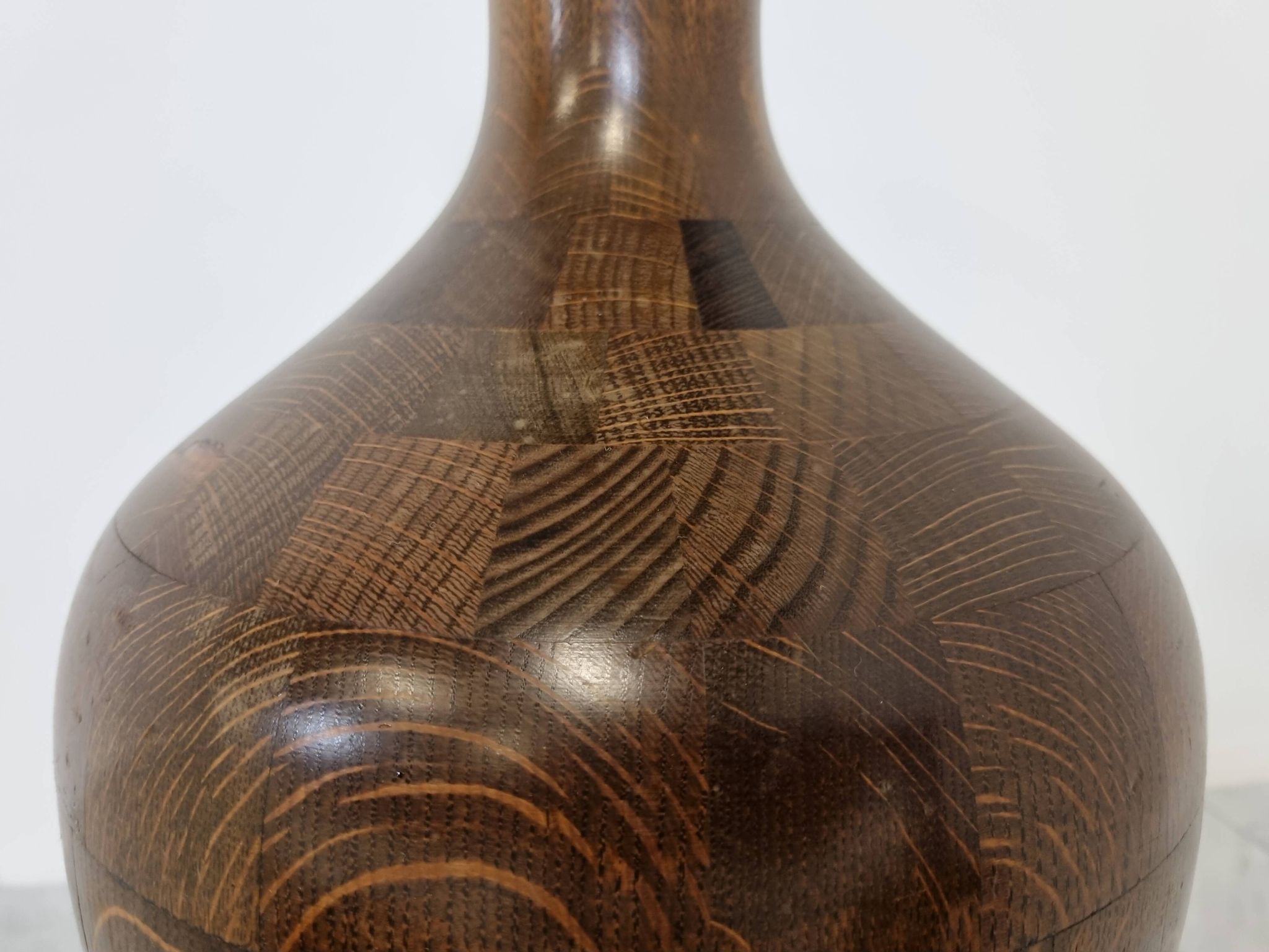 Vintage wooden vases by Maurice Bonami, set of 3, 1970s