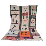 Tapis berbère marocain artisanal fait main 300 x 200 cm