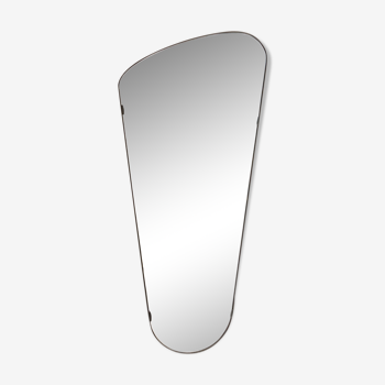 Miroir rétroviseur année 60 - 34x76cm