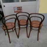 7 Chairs Marche Gebrüder Thonet and Wackerlin & C. original model no. 18