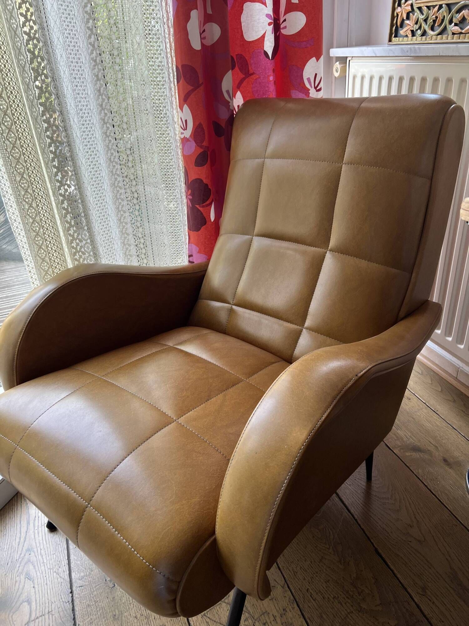 The armchairs that make a pair.