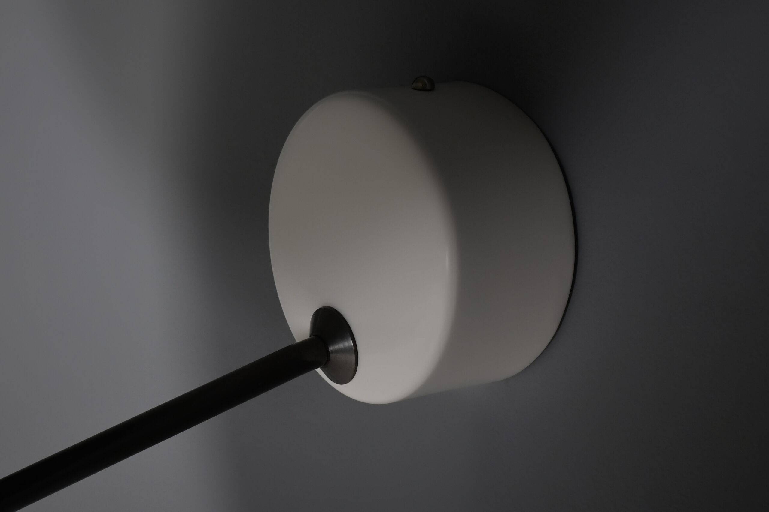 Set of metal Stilnovo Mod. 232 sconces by Bruno Gatta, Italy 1962