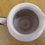 Ceramic set montgolfier yvan roy workshop - egg cup - pot - cup