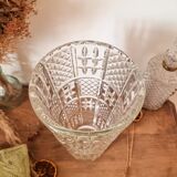 Large crystal vase