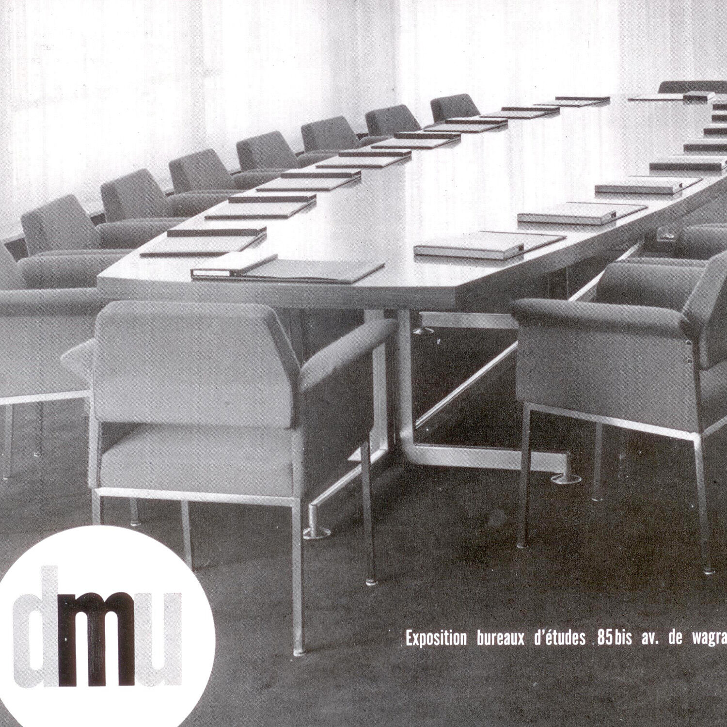 Chair bridge by Jean Domps and Claude Gaillard for DMU 1950s