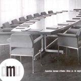 Chair bridge by Jean Domps and Claude Gaillard for DMU 1950s