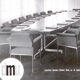 Chair bridge by Jean Domps and Claude Gaillard for DMU 1950s