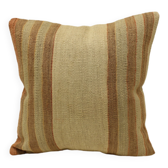 Turkish kilim pillow,45x45 cm