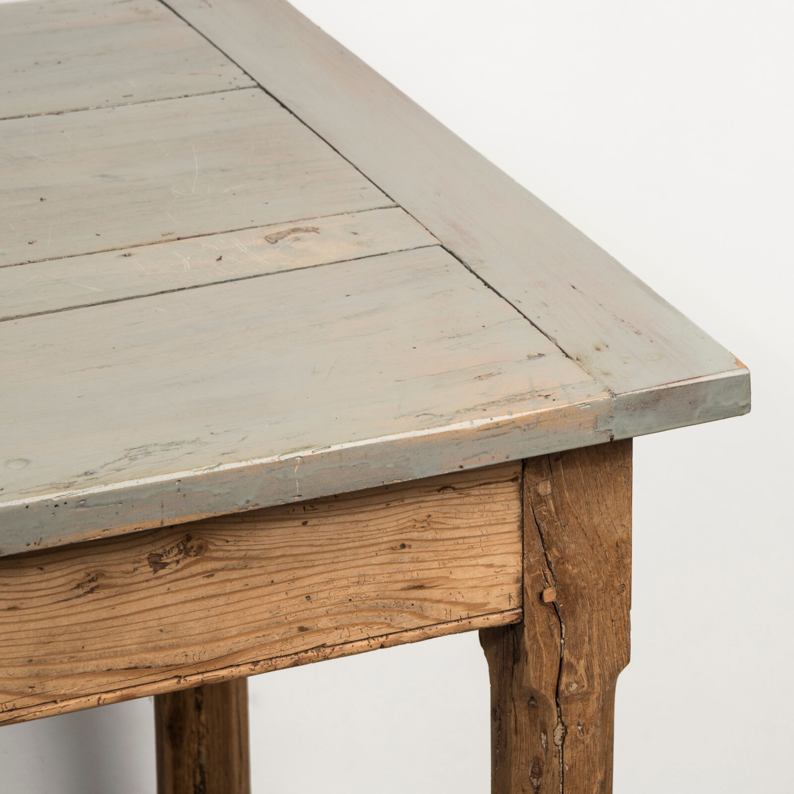Painted french farm table