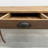 1950s farmhouse table in oak and pine