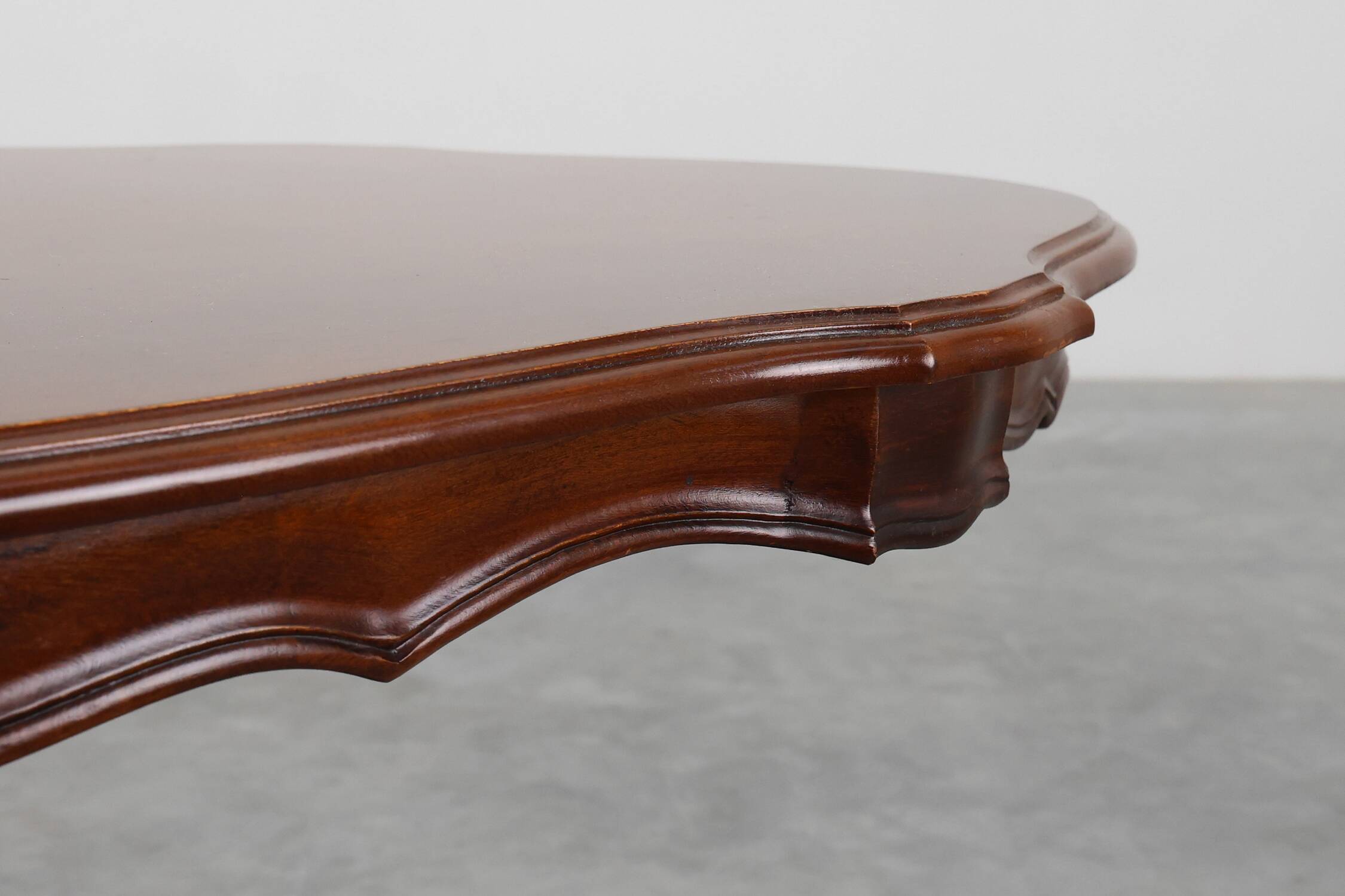 Victorian Cherrywood Oval Coffee Table, England, circa 1850