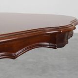 Victorian Cherrywood Oval Coffee Table, England, circa 1850