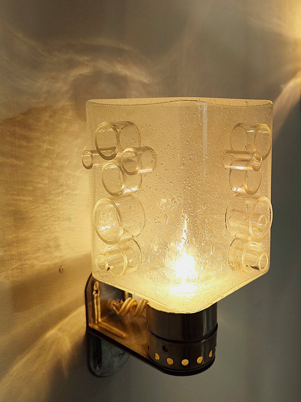 Rare Set of 5 Sconces by Albano Poli for Poliarte 1960s