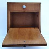 60s designer wooden bedside table