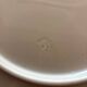 Round plate Montereau painted and signed L Pierson 1887