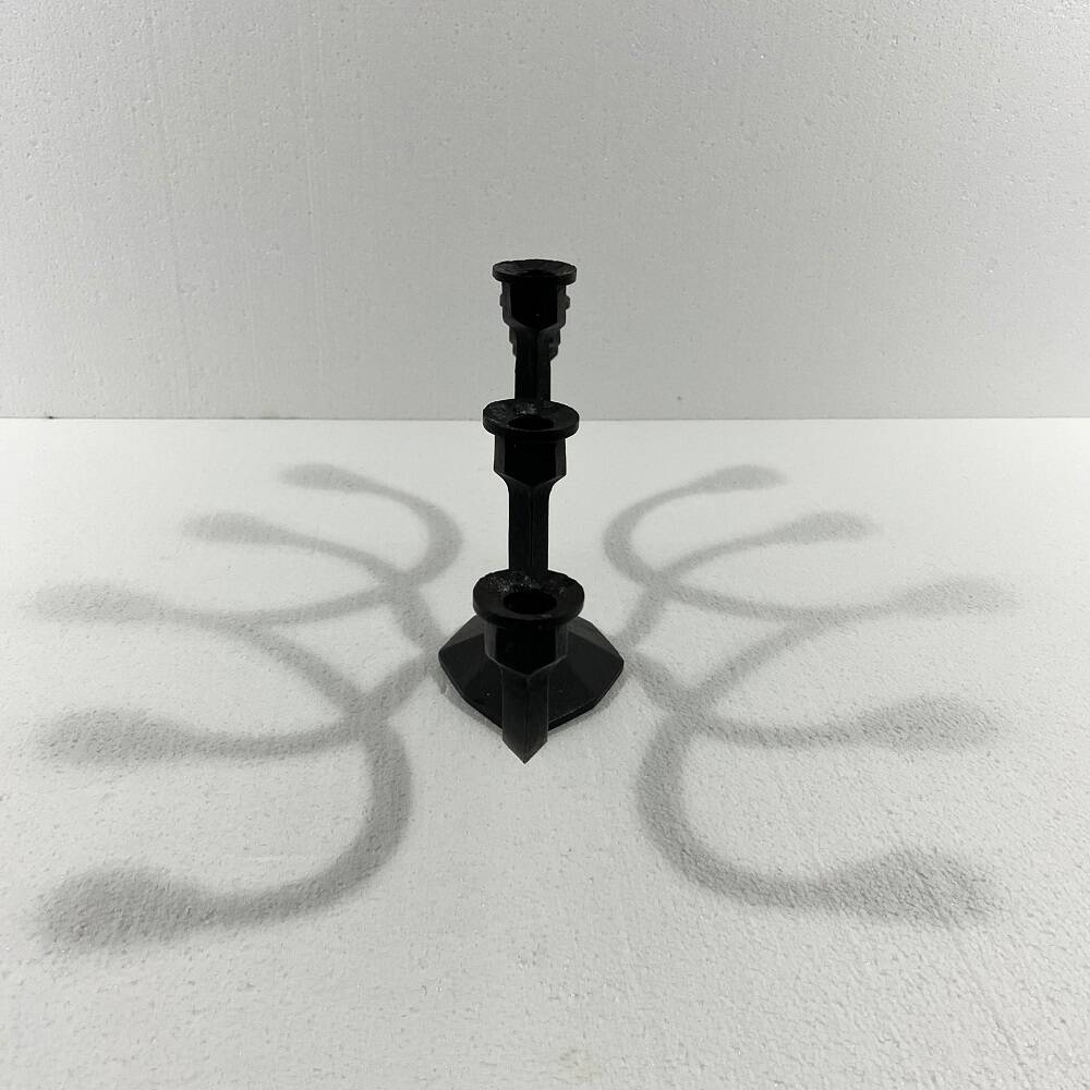 Large cast iron candle holder by Giesserei Aachen 1950’s