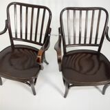 Pair of Armchairs No. 752 by Josef Frank for Thonet, 1930s