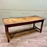 Farm Table In Natural Wood From The 18th Century
