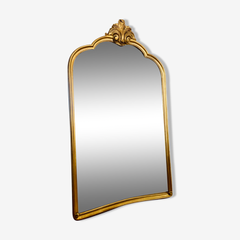 Large gilded old mirror 77x130cm