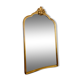 Large gilded old mirror 77x130cm
